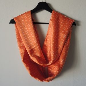 The TIE BAR silk infinity scarf